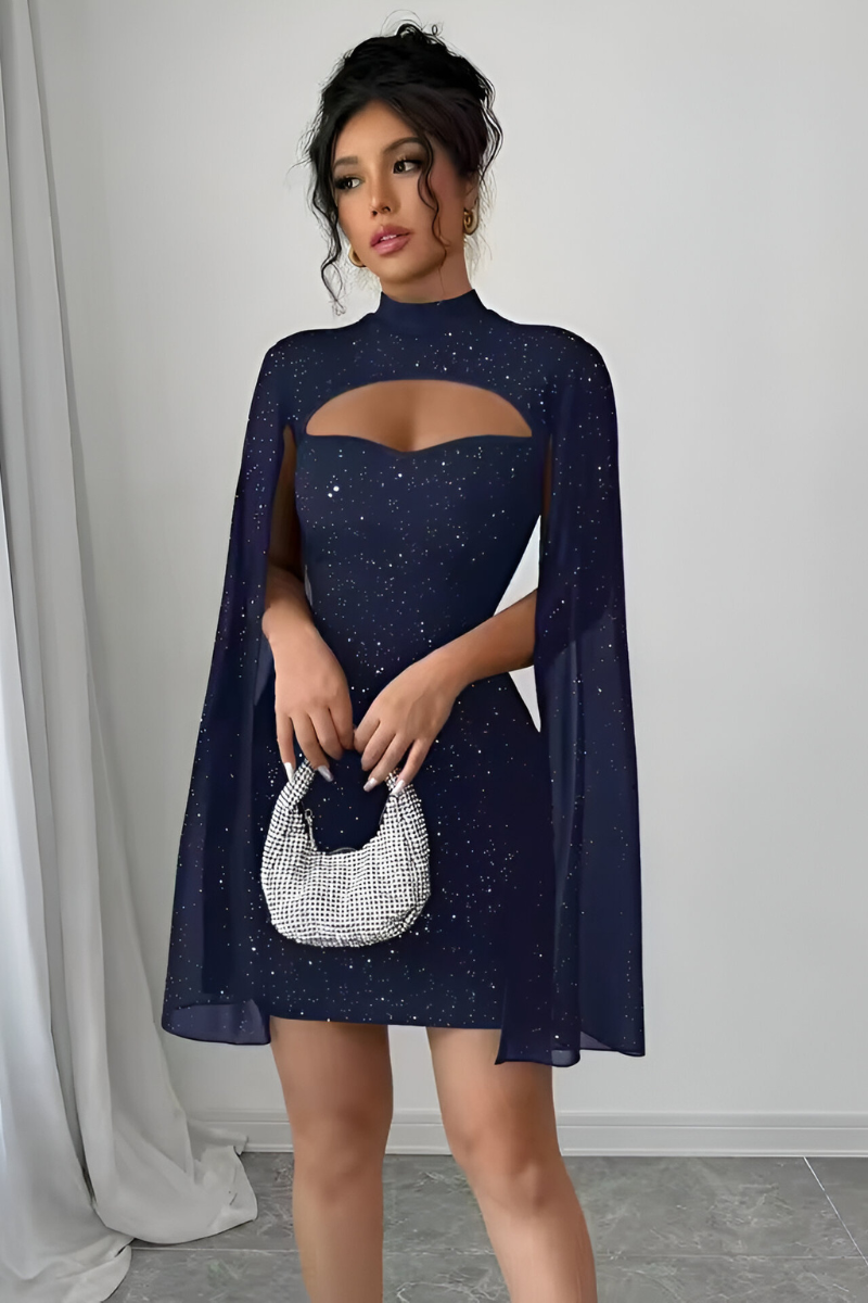 Liora™ | Moderne Shimmer Minijurk