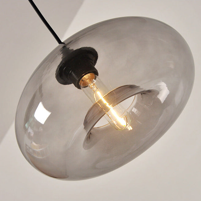 Industriële Glazen Hanglamp – Ø28 cm, Meerdere Kleuren, E26 Fitting