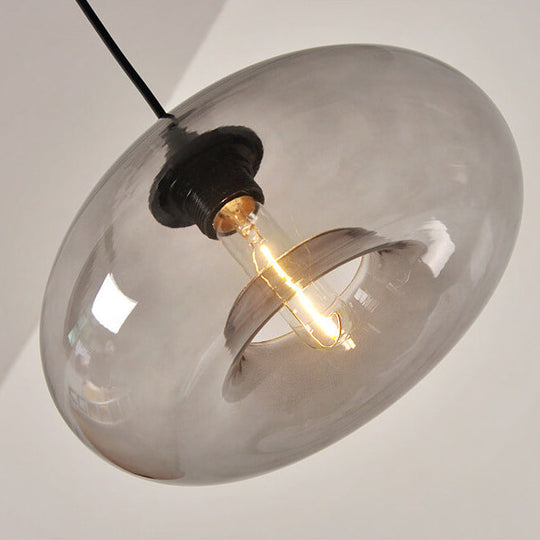 Industriële Glazen Hanglamp – Ø28 cm, Meerdere Kleuren, E26 Fitting