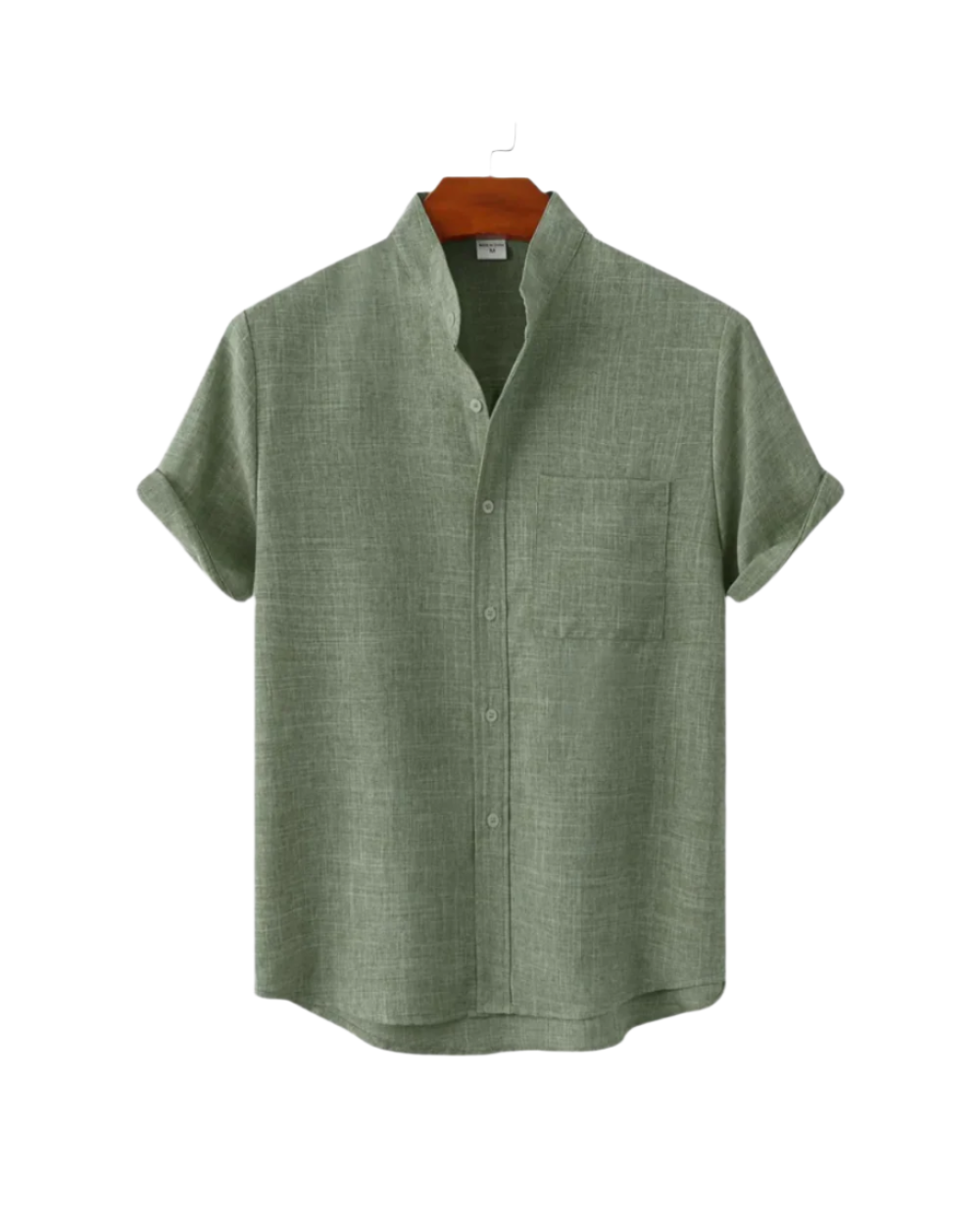 Korte Mouwen Venetiaans Linnen Shirt
