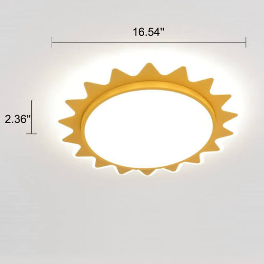 Zonnenlamp met LED en een Kleurrijk Design