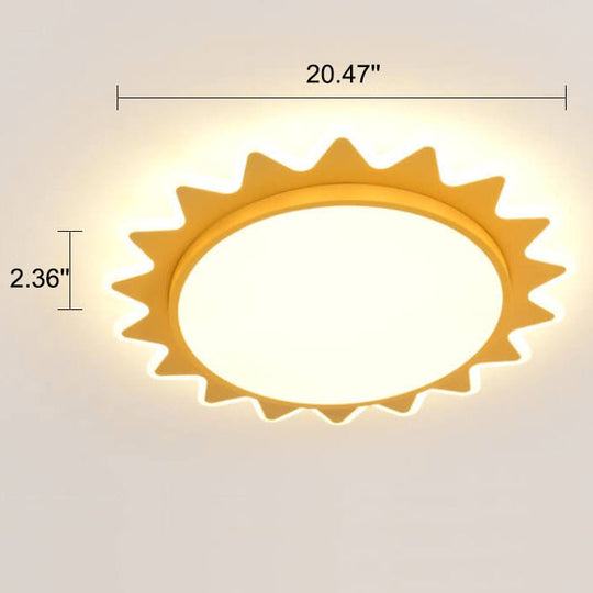 Zonnenlamp met LED en een Kleurrijk Design