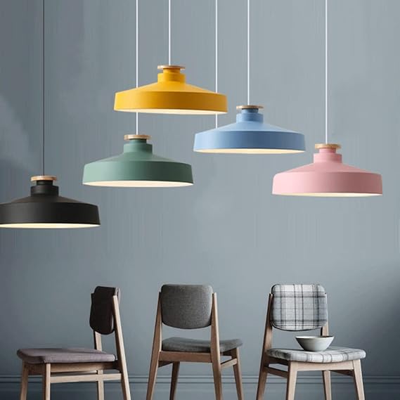 Scandinavische Houten Hanglamp | Moderne Minimalistische Plafondlamp