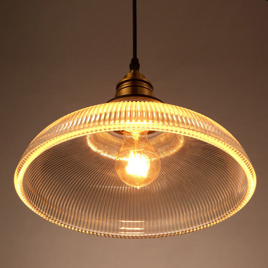 Moderne Glazen Hanglamp – Amber of Doorzichtig met Verstelbaar Snoer