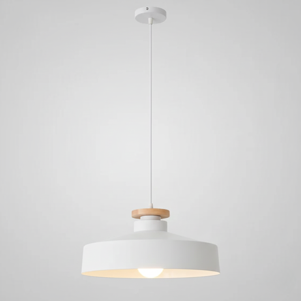 Scandinavische Houten Hanglamp | Moderne Minimalistische Plafondlamp