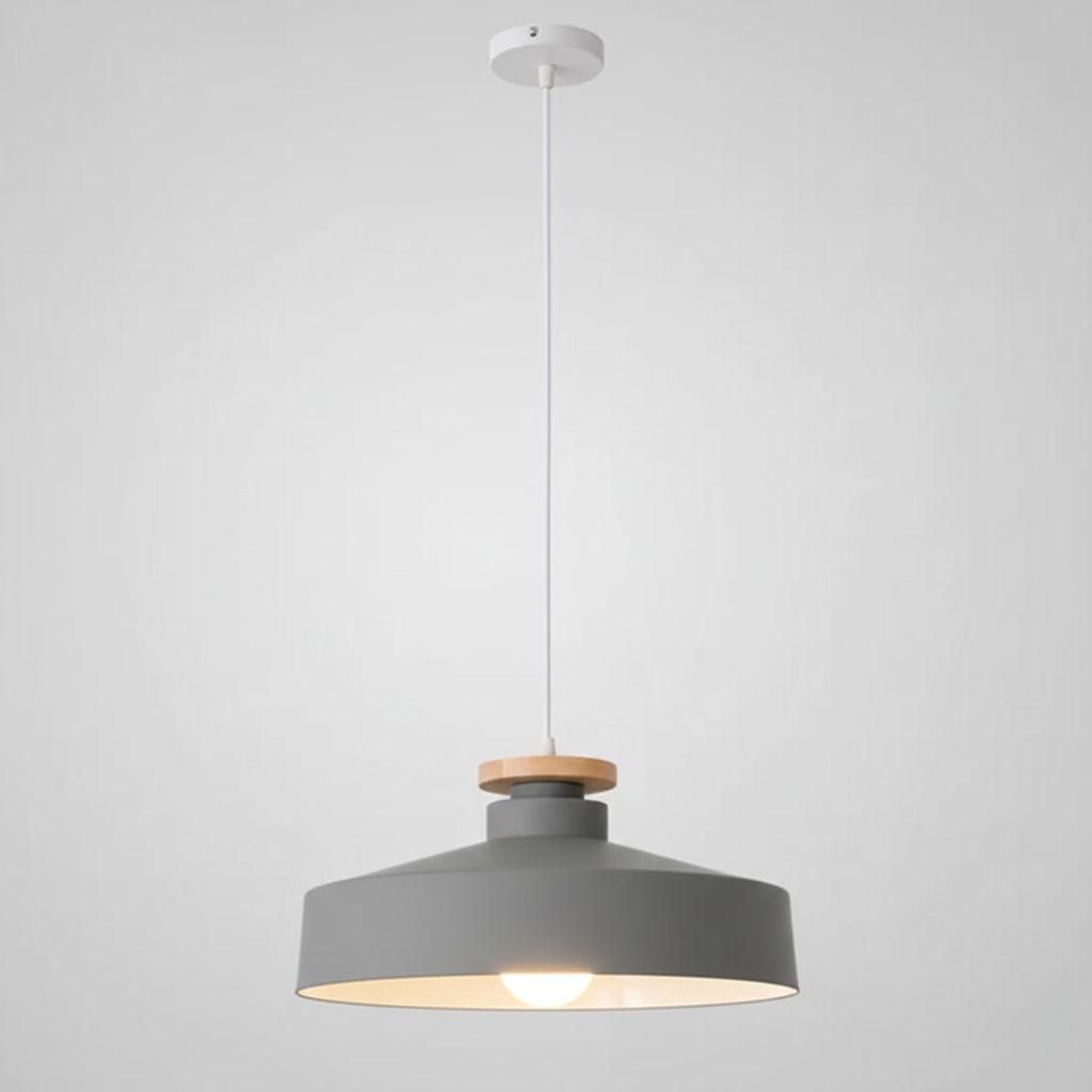 Scandinavische Houten Hanglamp | Moderne Minimalistische Plafondlamp