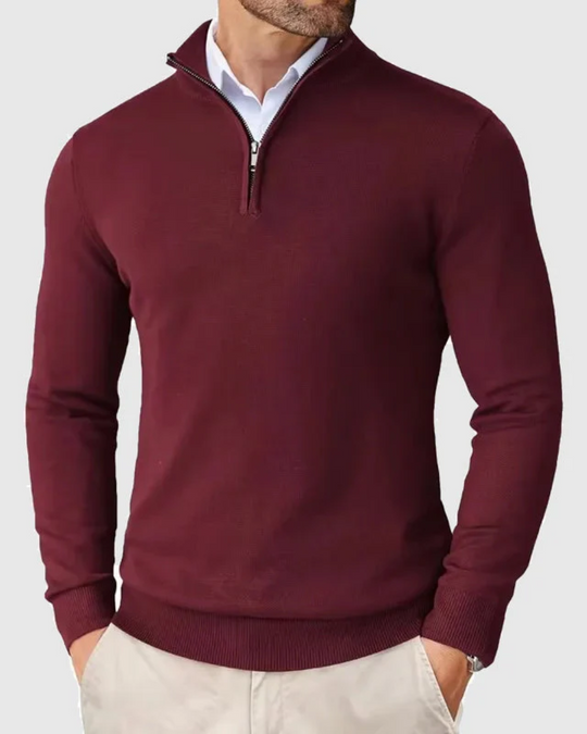 Romeo Sweater met Rits