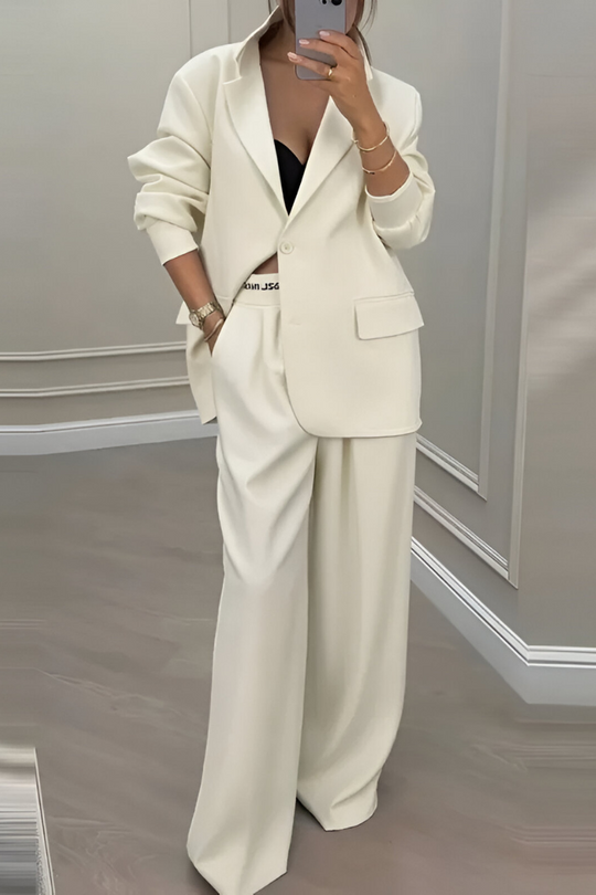 Esra™ | Stijlvolle relaxte blazer set