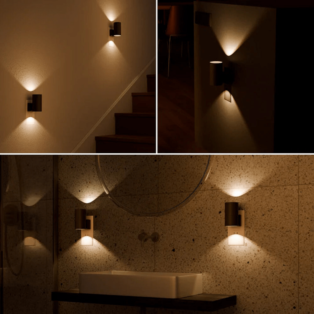 Dimbare LED Stekkerlamp met Sensor voor Moderne Interieurs