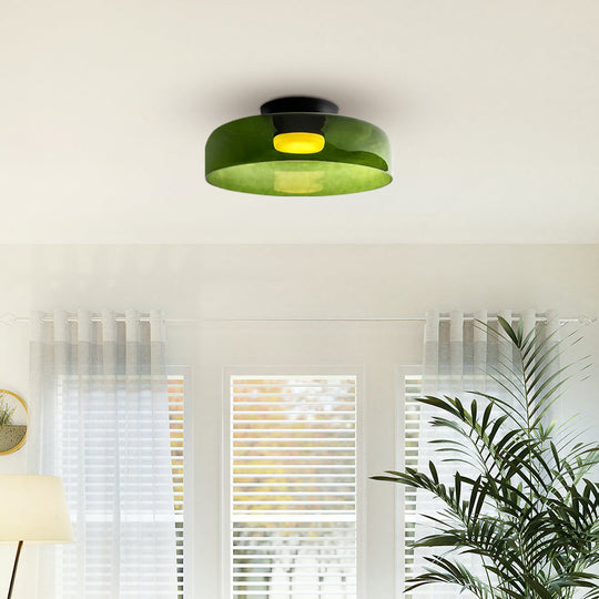 Moderne Designer Glas Plafondlamp