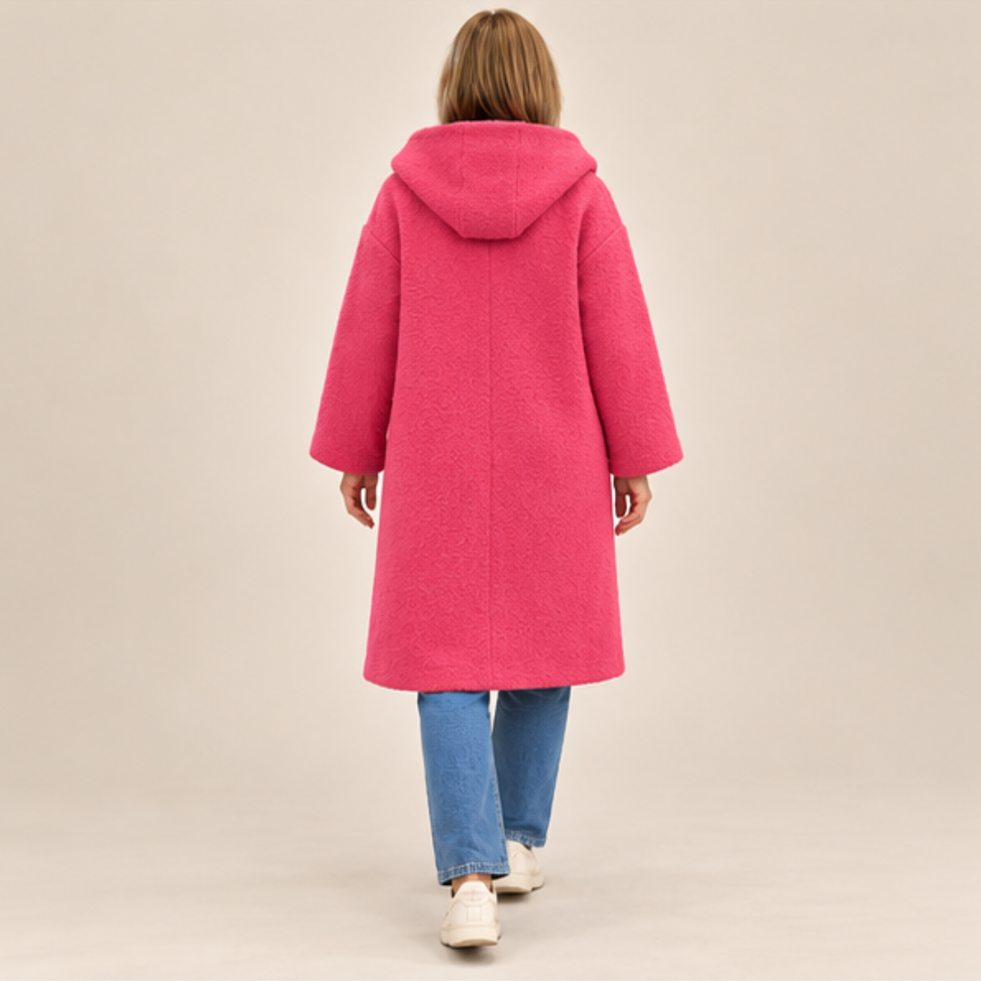 Liora™ | Gezellige oversized wollen jas