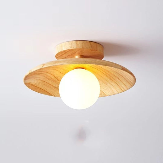 Tiko - Tijdloze Japandi Plafondlamp voor Binnen en Buiten