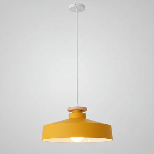 Scandinavische Houten Hanglamp | Moderne Minimalistische Plafondlamp