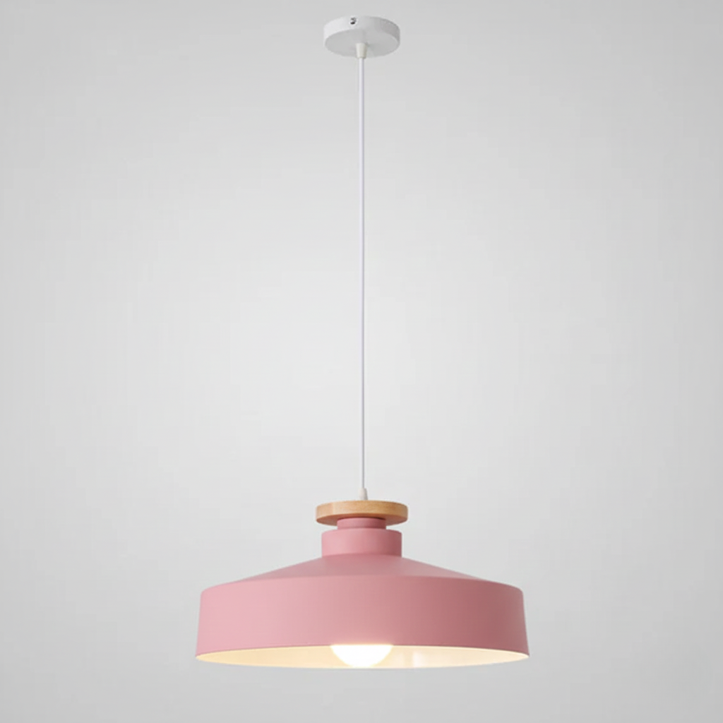 Scandinavische Houten Hanglamp | Moderne Minimalistische Plafondlamp