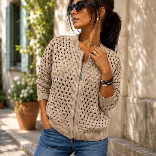 Elva™ | Premium Gebreid Vest