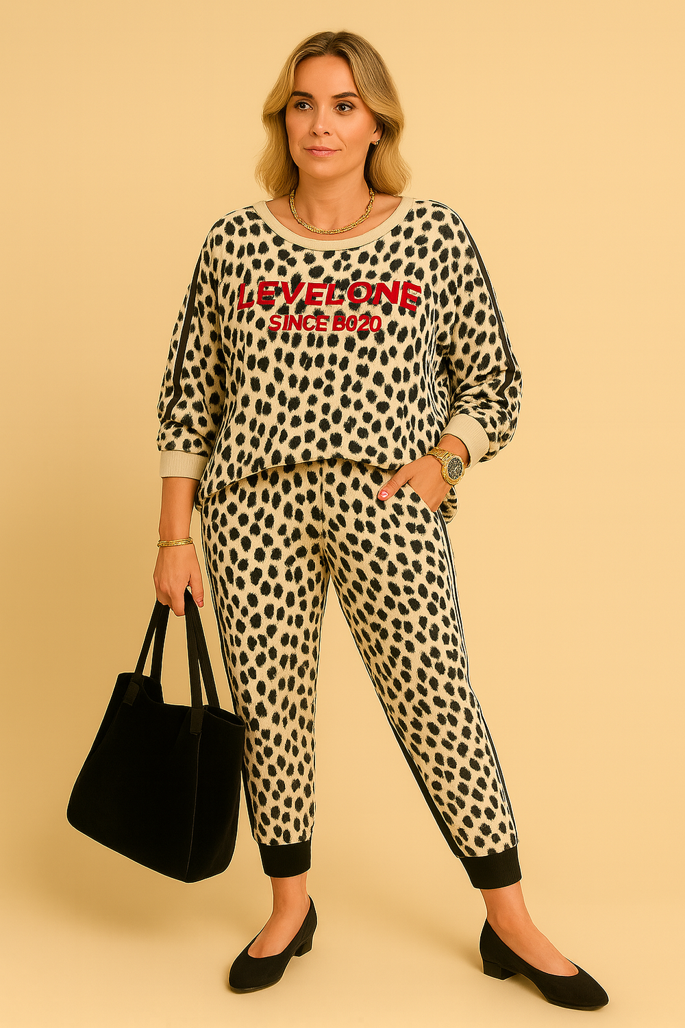 Lirynne™ | Moderne bedrukte matching set