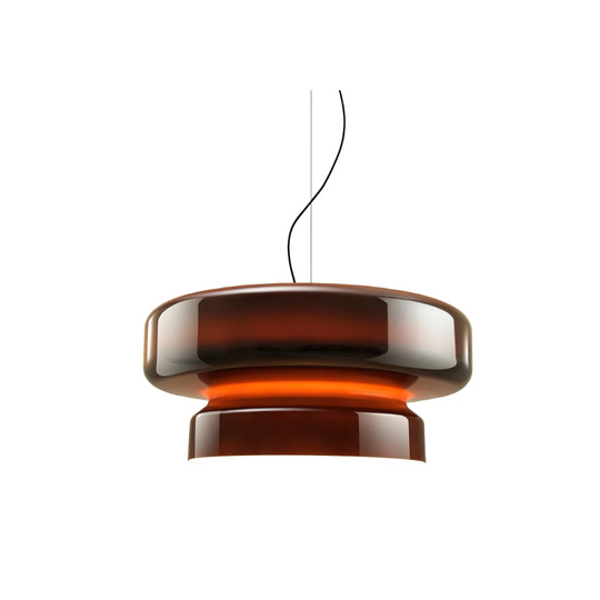 Retro LED Hanglamp van Glas