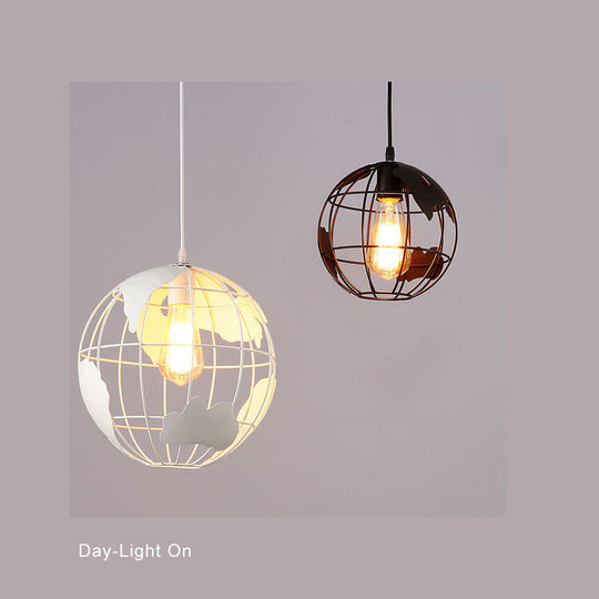 Industriële Wereld Hanglamp – Zwart of Wit – E26 Fitting