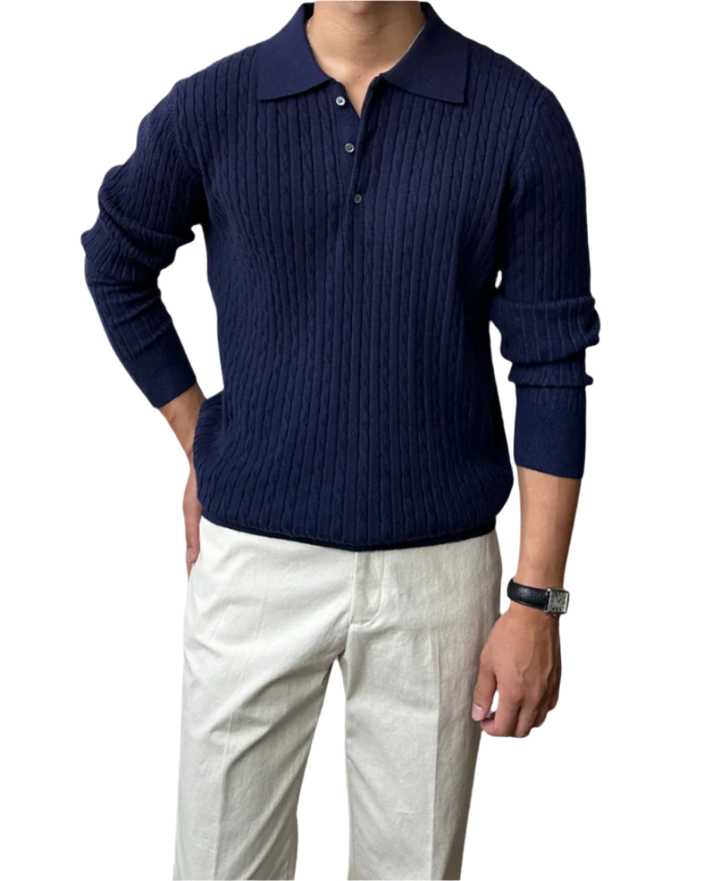 Tomasso Gebreide Sweater