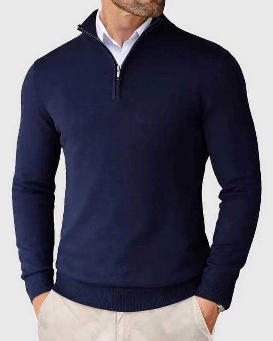 Romeo Sweater met Rits