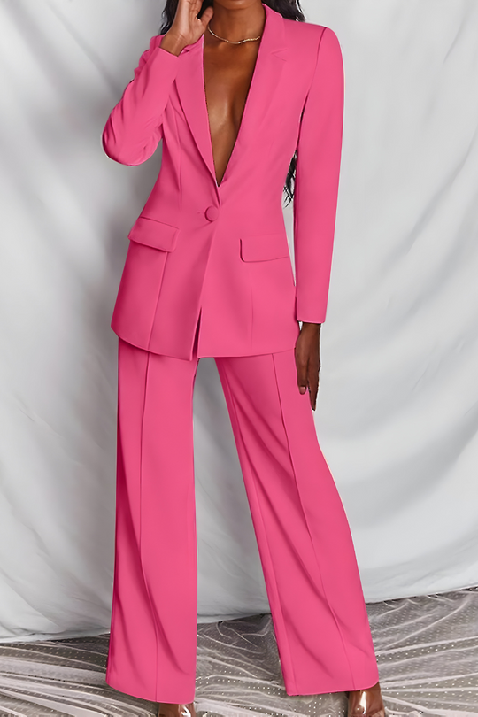 Amara™ | Luxe Tweedelig Blazer & Broek Pak