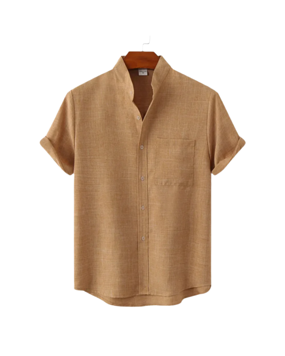 Korte Mouwen Venetiaans Linnen Shirt