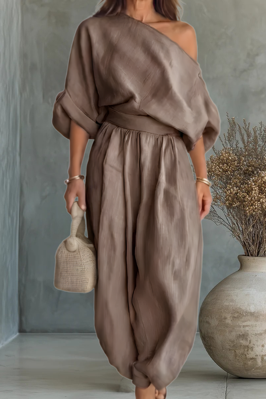 Mira™ | Stijlvolle Losse Twee Delige Set