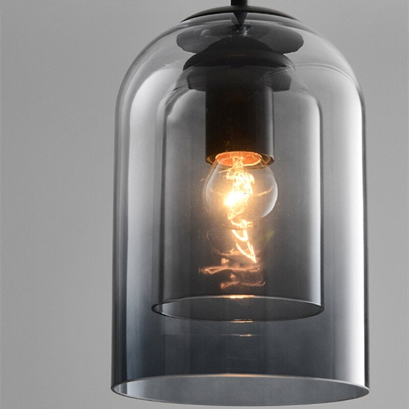 Nöro – Stijlvolle Scandinavische Glazen Hanglamp voor Keuken & Woonkamer
