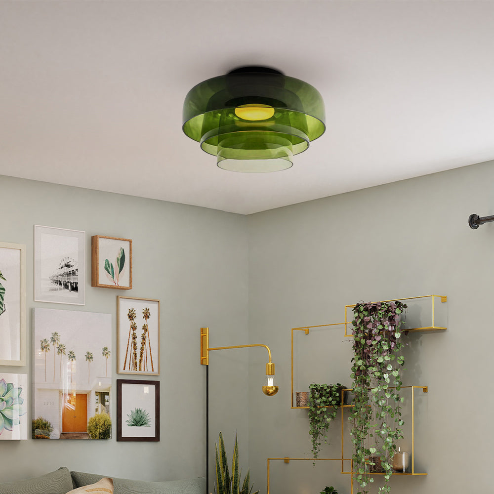 Moderne Designer Glas Plafondlamp