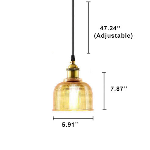 Moderne Glazen Hanglamp met Creatief Design