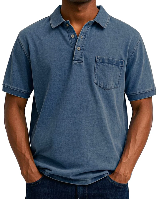 Retro Heren Polo