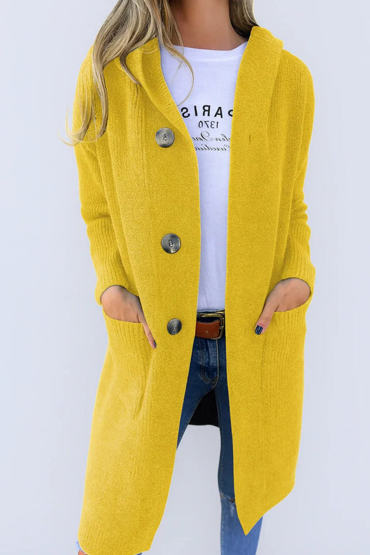 Sola™ | Elegante cardigan met capuchon