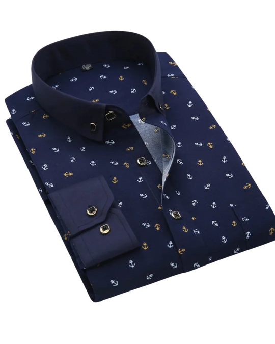 Givalli - Hemd met Nautisch Design