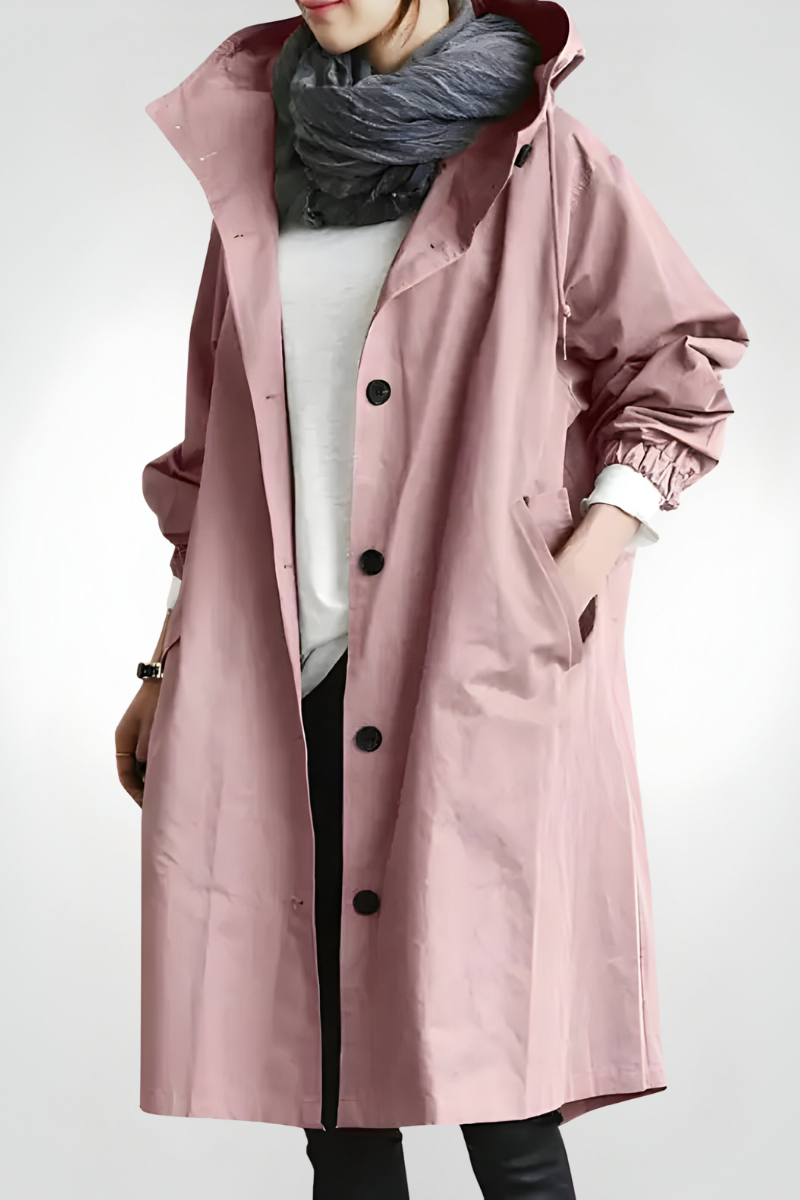 Léa™ | Elegante Herfst Wind- en Regenjas