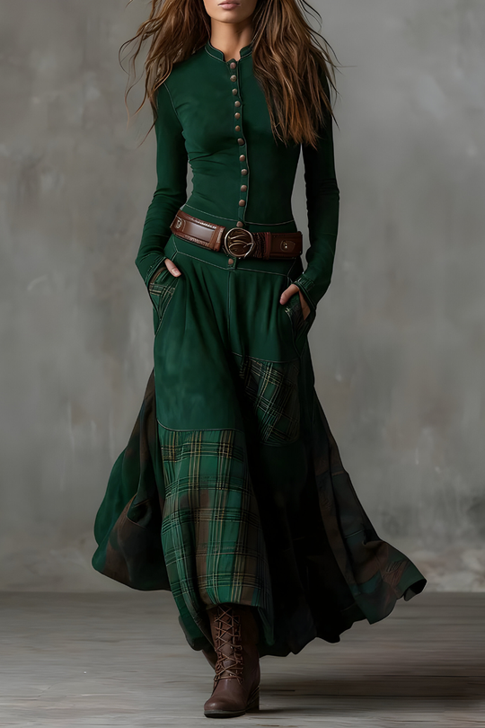 Mara™ | Elegante Boho Maxijurk