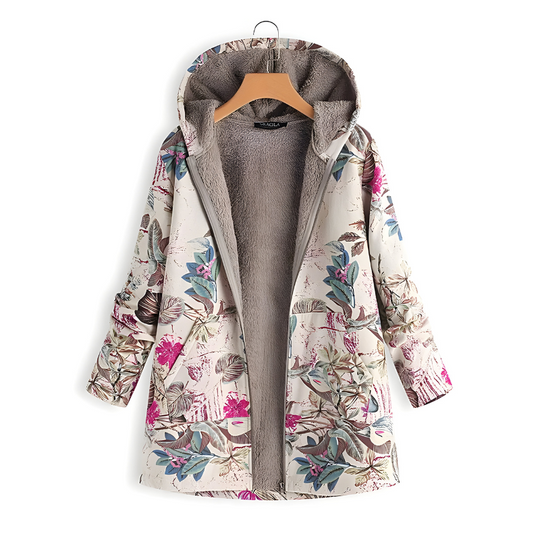 Mira™ | Stijlvolle Bloemen Fleecejas