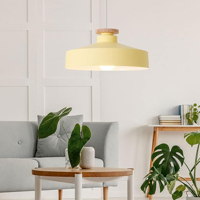 Scandinavische Houten Hanglamp | Moderne Minimalistische Plafondlamp