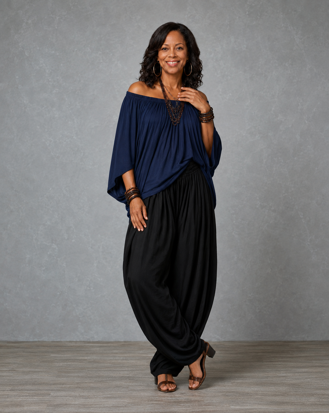 Loes™ | Relaxte Off-Shoulder 2-Delige Set