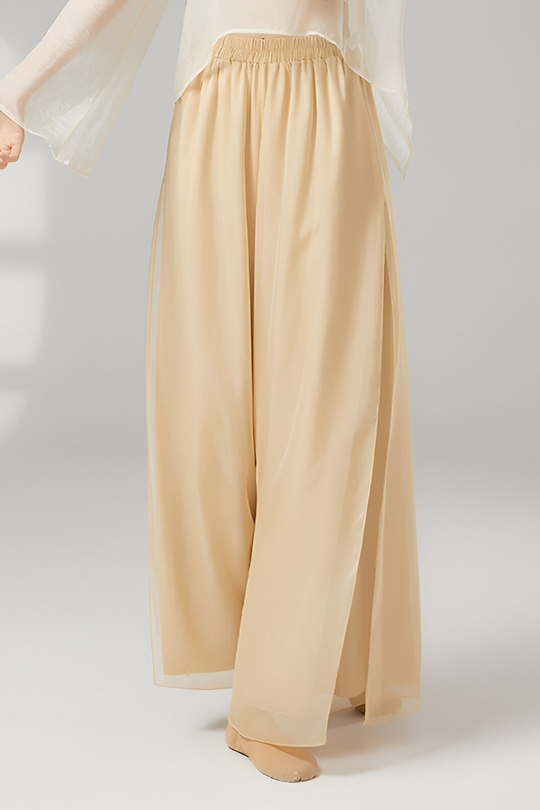 Keva™ | Elegante Soepelvallende Wijde Broek