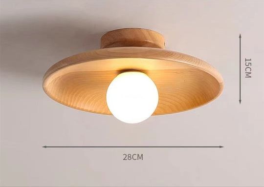Tiko - Tijdloze Japandi Plafondlamp voor Binnen en Buiten