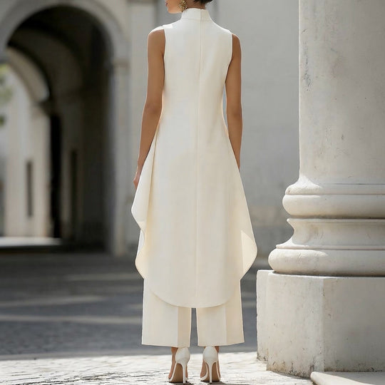 Yvonne™ | Elegante Mouwloze 2-Delige Set