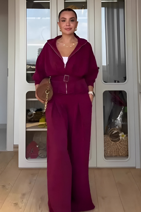 Lavi™ | Moderne getailleerde tweedelige outfit