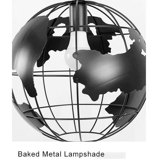 Industriële Wereld Hanglamp – Zwart of Wit – E26 Fitting
