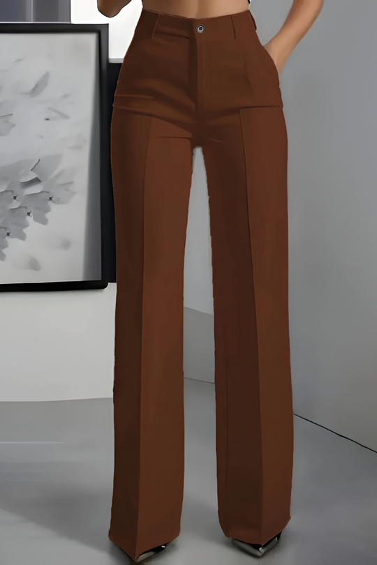 Kiva™ | Stijlvolle Hoge Taille Broek