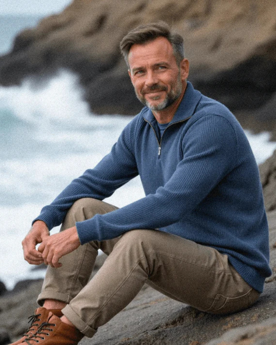 Diego Zip-Up Sweater