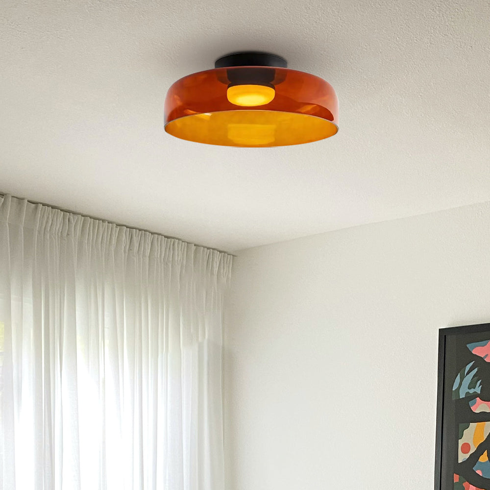Moderne Designer Glas Plafondlamp