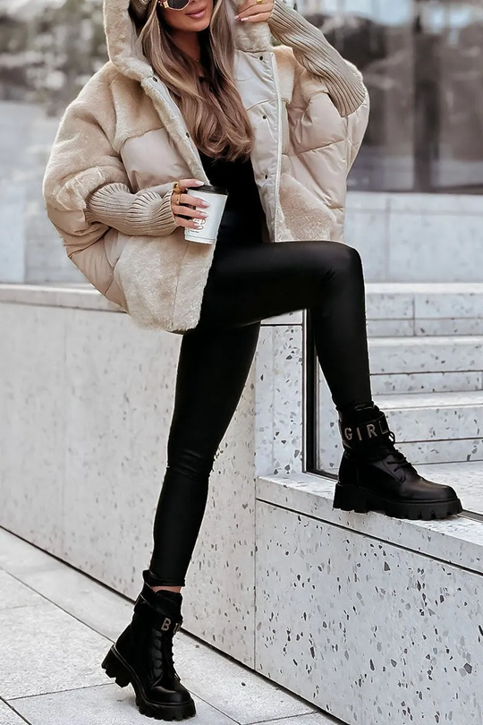 Lina™ | Oversized Teddy Donsjas