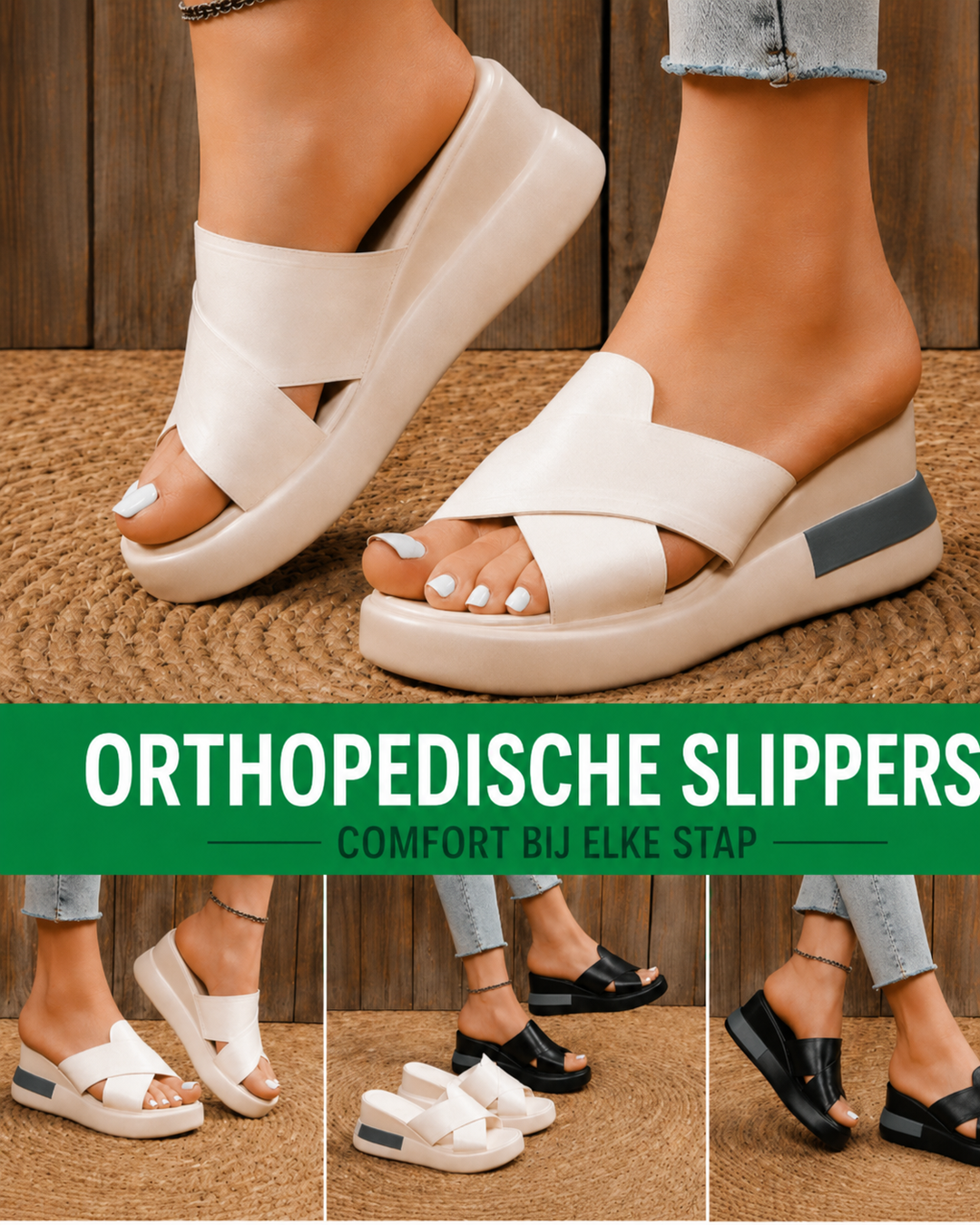 Elin™ | Comfortabele Orthopedische Slippers Met Memory Foam