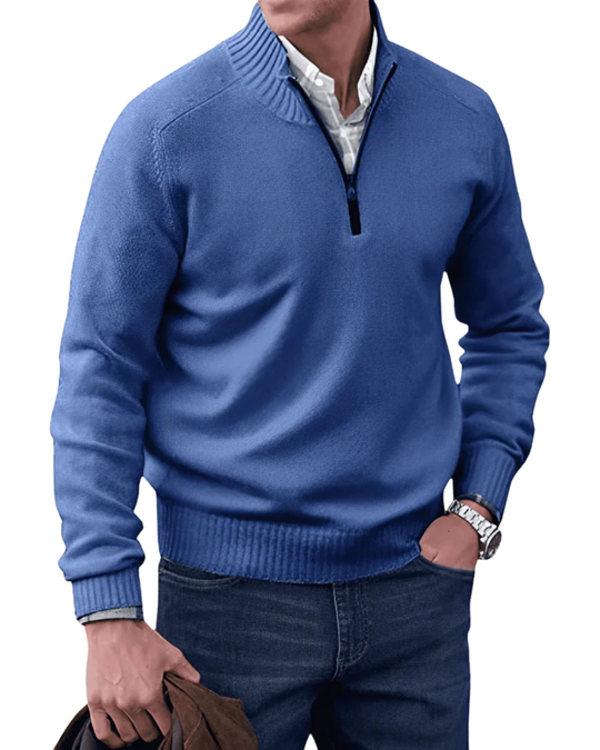 Casual Sweater met Rits