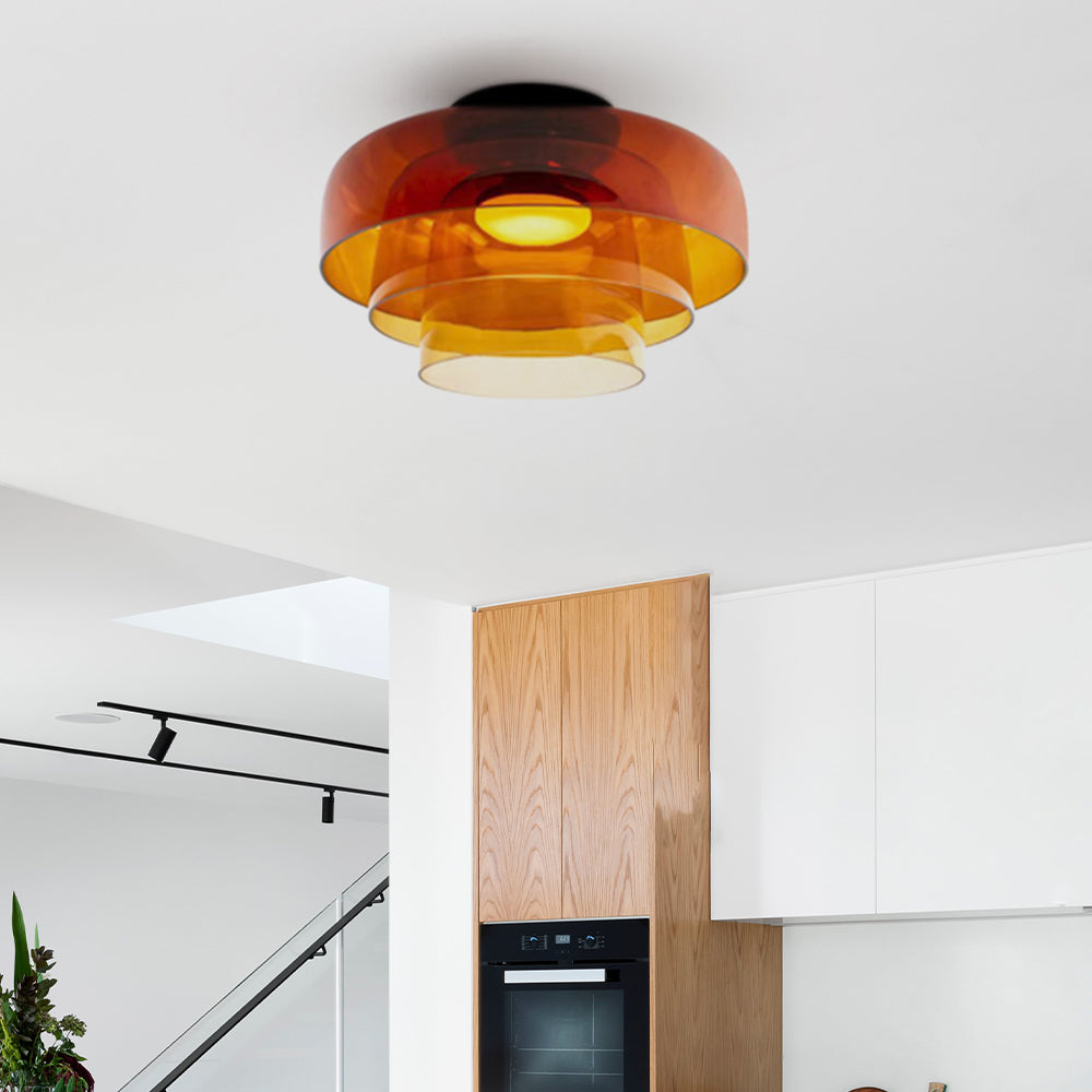 Moderne Designer Glas Plafondlamp
